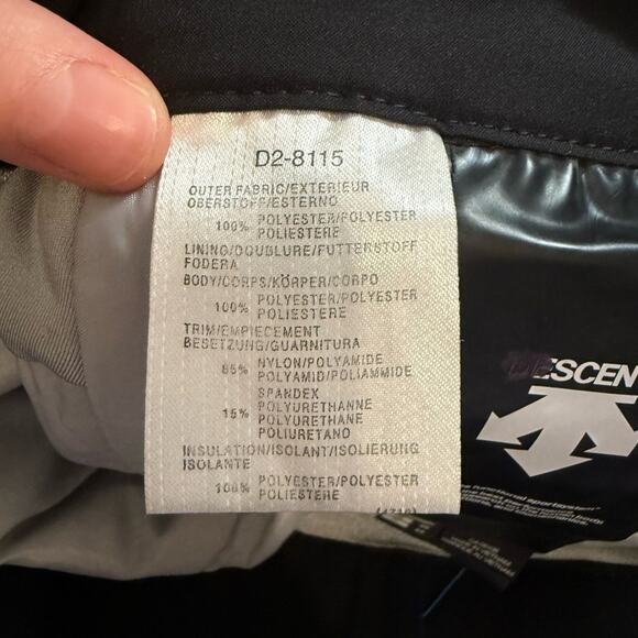 Descente Black Insulated Ski and Snowboard Pants - Picture 10 of 13